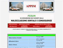 Tablet Screenshot of forum-storico.appim.it